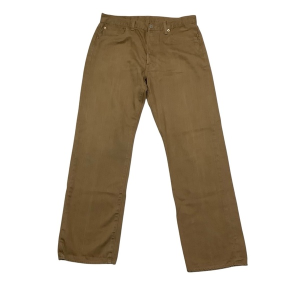 Levi's Other - Levi’s 501 Original Fit Men’s Jeans Tan Size 34 x 30